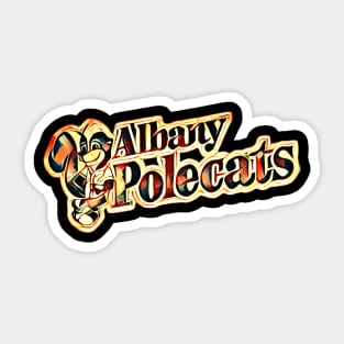 Albany Polecats Baseball Sticker